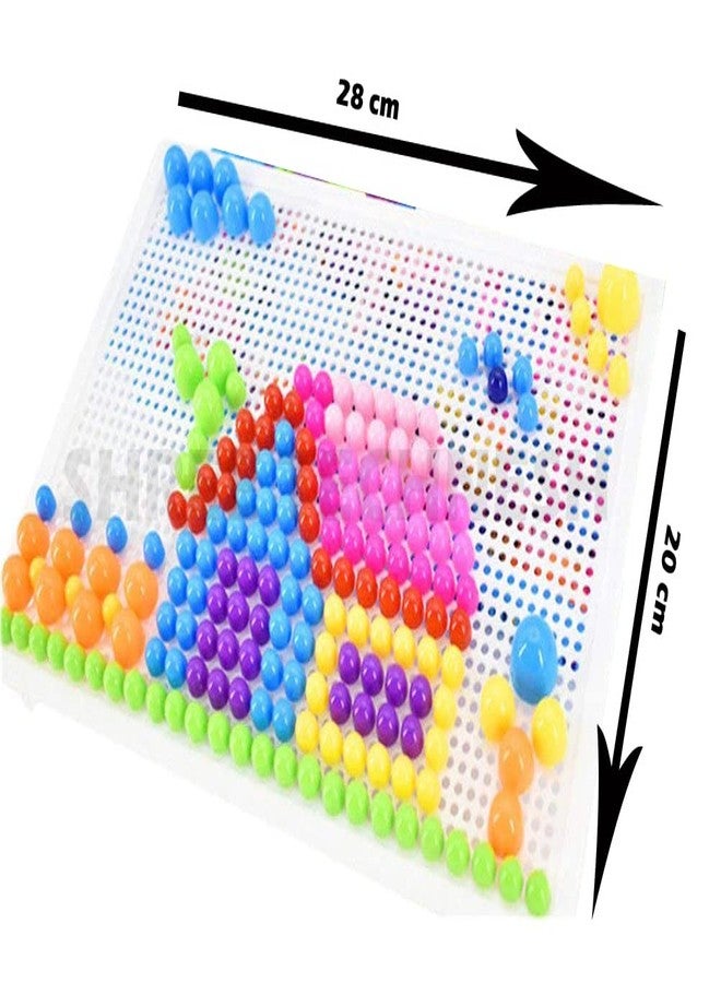 SHREE TECHNESH® Puzzle Peg Board Creative Jigsaw Puzzle - Image 2